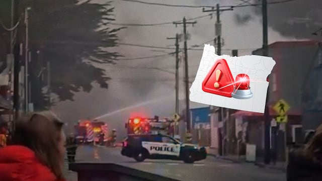 Emergencia en Oregón: incendio y fuga de amoniaco obligan a evacuar una zona de Newport