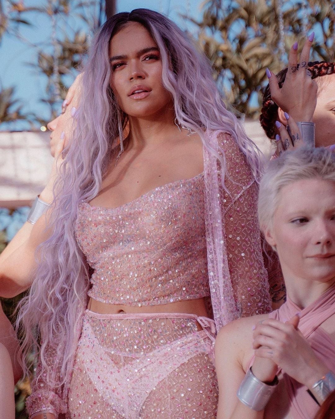 Karol G en su video 'Tusa'