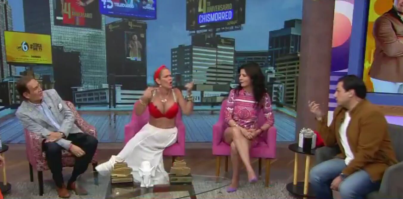 Niurka pelea en programa de televisión