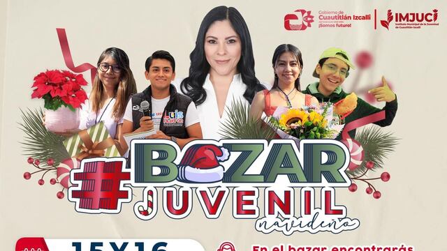 Karla Fiesco invita al gran Bazar Juvenil Navideño