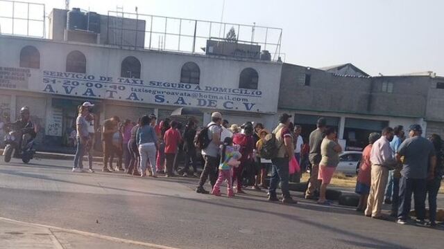 Bloqueo en Ecatepec