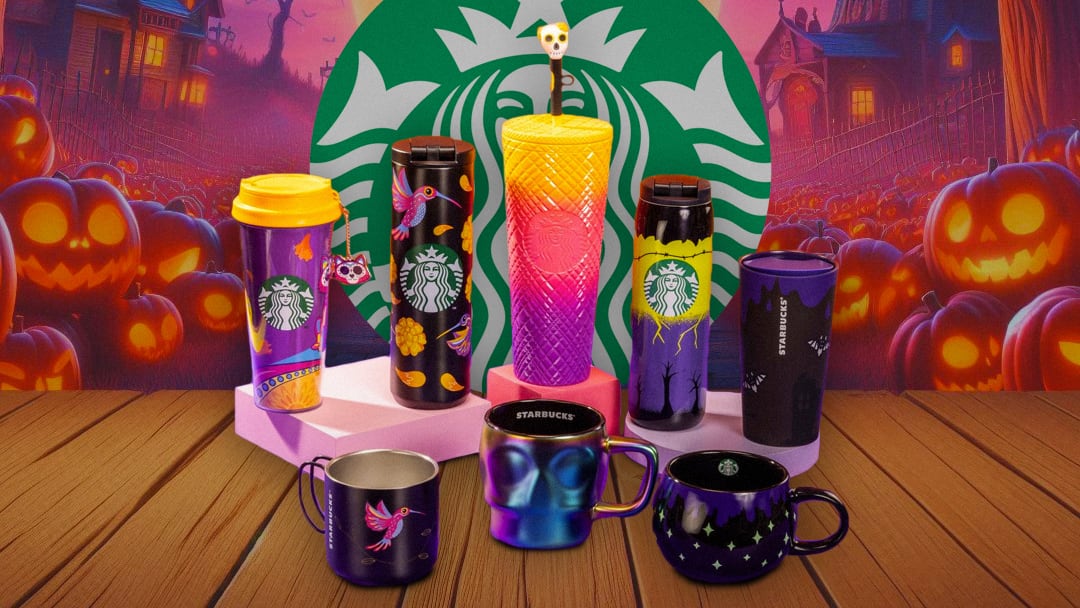 Colección Día de Muertos en Starbucks