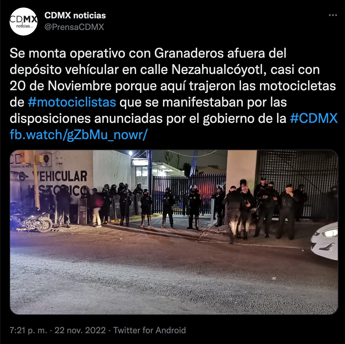 VIDEO: Motociclistas protestan frente a Semovi por modificaciones al reglamento de tránsito en CDMX; reportan riña