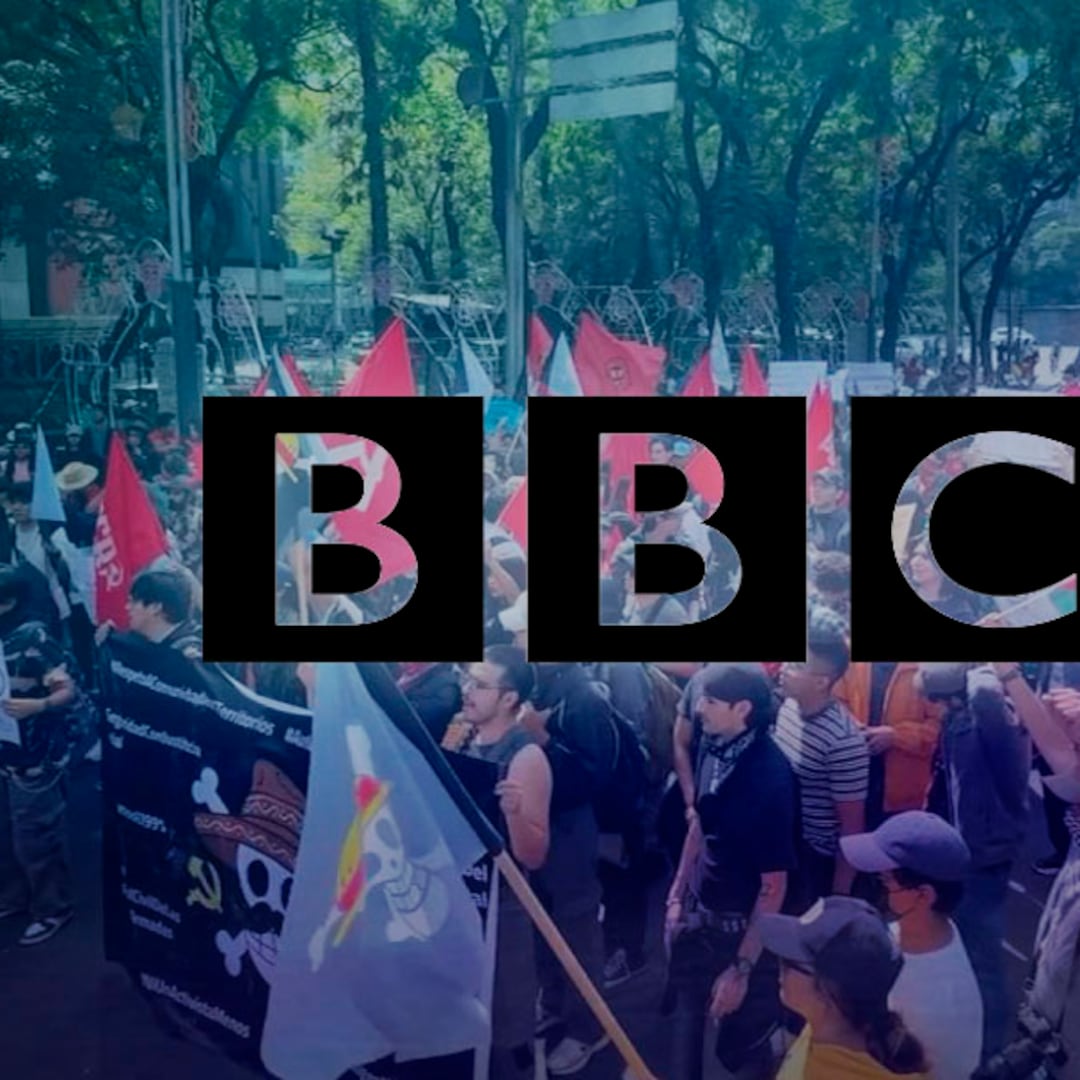 Marcha de la Generación Z capta cobertura de la BBC