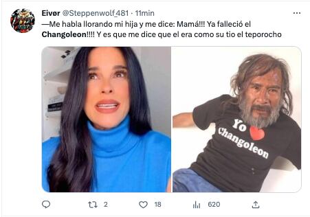 Memes por la muerte de Changoleón