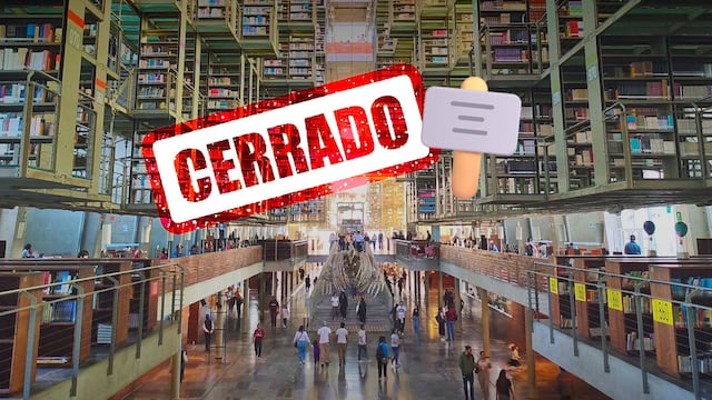 Biblioteca Vasconcelos cierra sus puertas por reclamos laborales de trabajadores