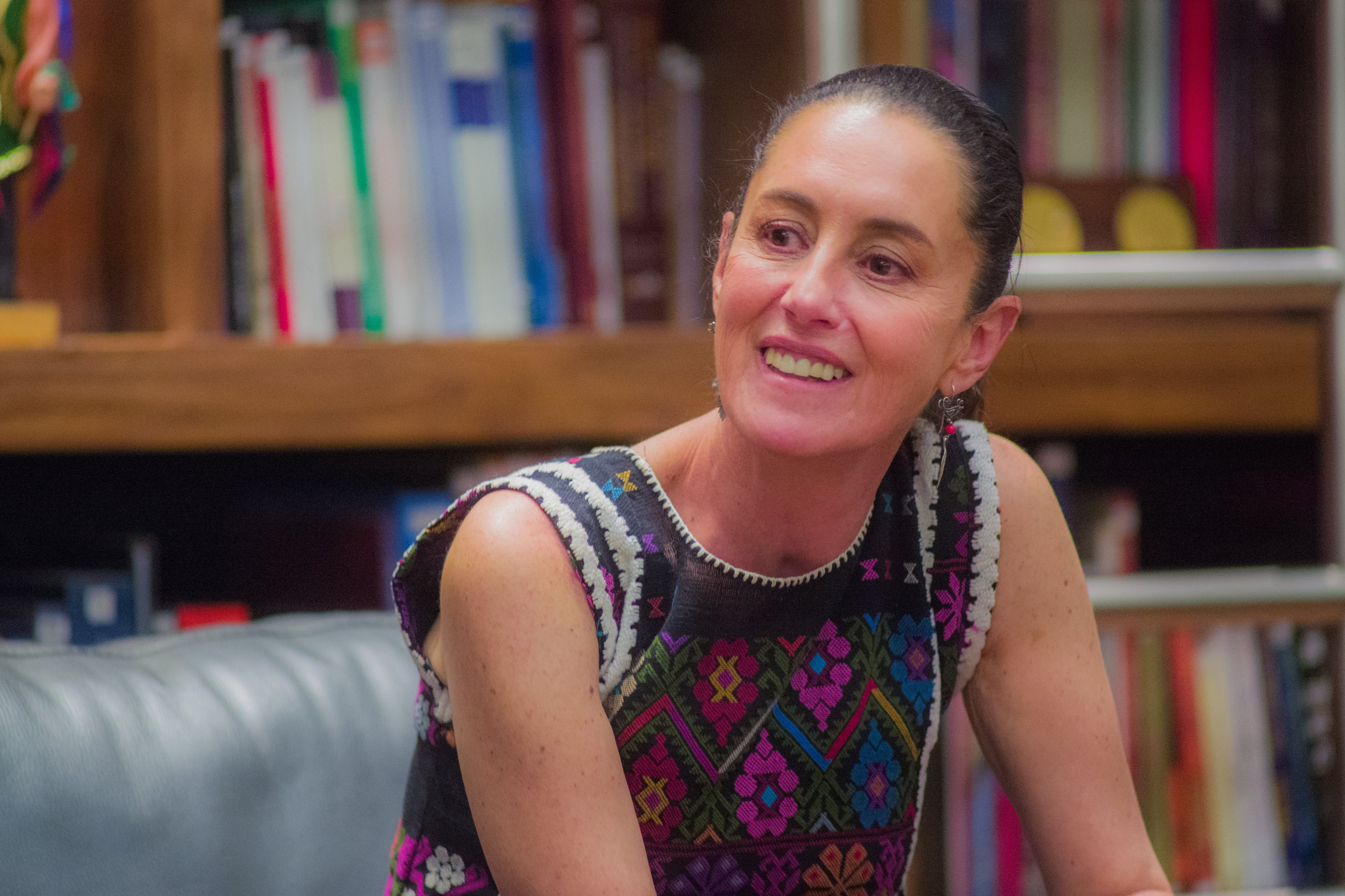 Claudia Sheinbaum en entrevista con eldiario.es