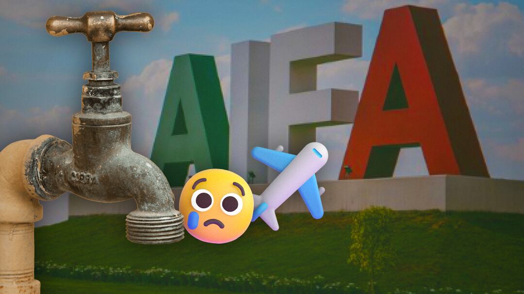 AIFA deja sin agua a municipio del Estado de México por obras del Tren Suburbano