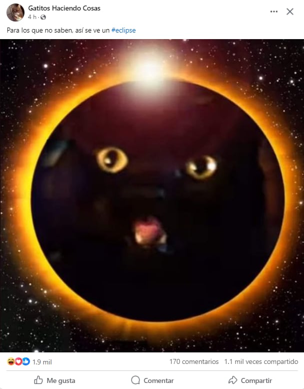 Memes del eclipse solar 2024 en México