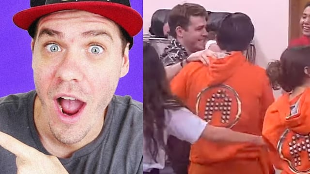 Jimmy Álvarez visita a los alumnos de La Academia