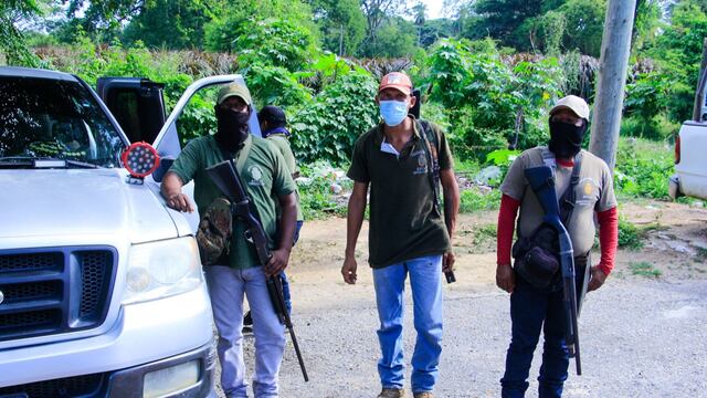 Niños en Sinaloa juegan a realizar retenes (imagen ilustrativa)