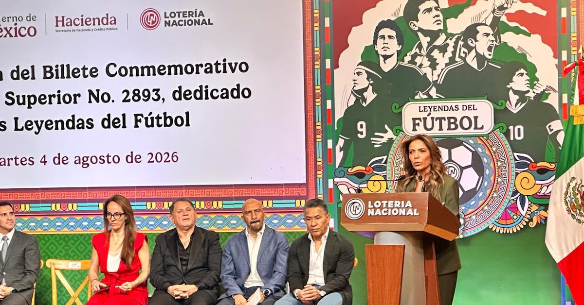 Lotería homenajea a leyendas del futbol mexicano