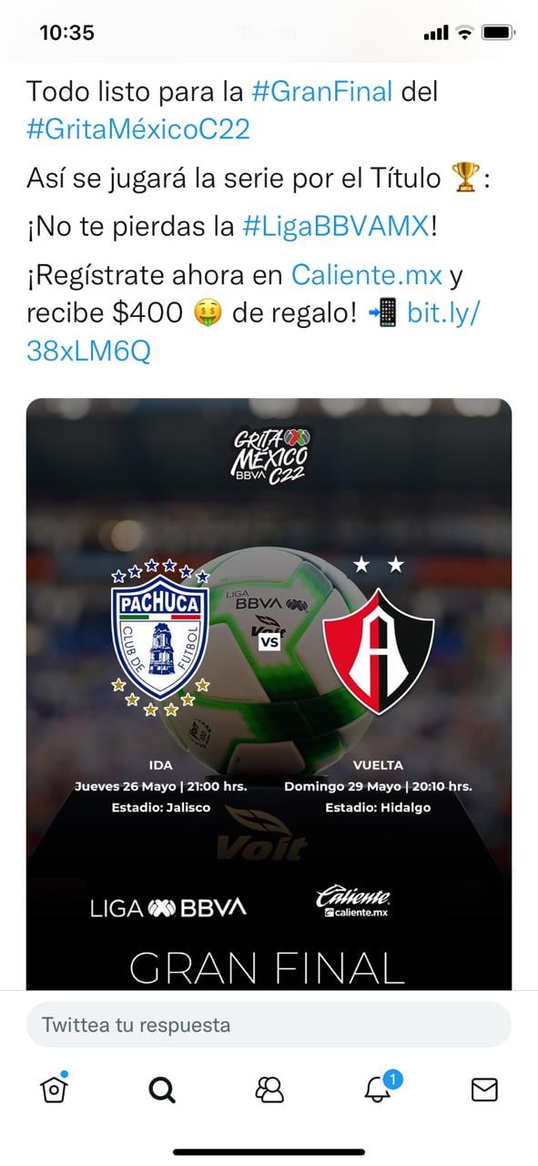 La final del Clausura 2022 de la Liga MX ya tiene días y horarios definidos.