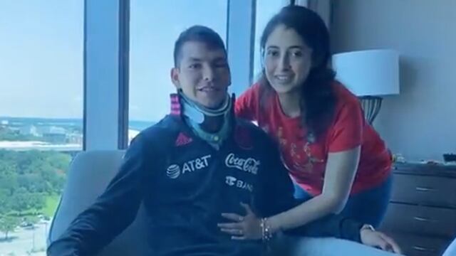 Chucky Lozano habló tras la lesión que sufrió en la Copa Oro 2021