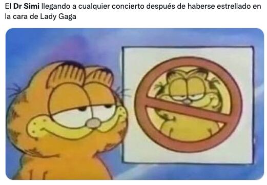 memes de Lady Gaga y el Dr. Simi
