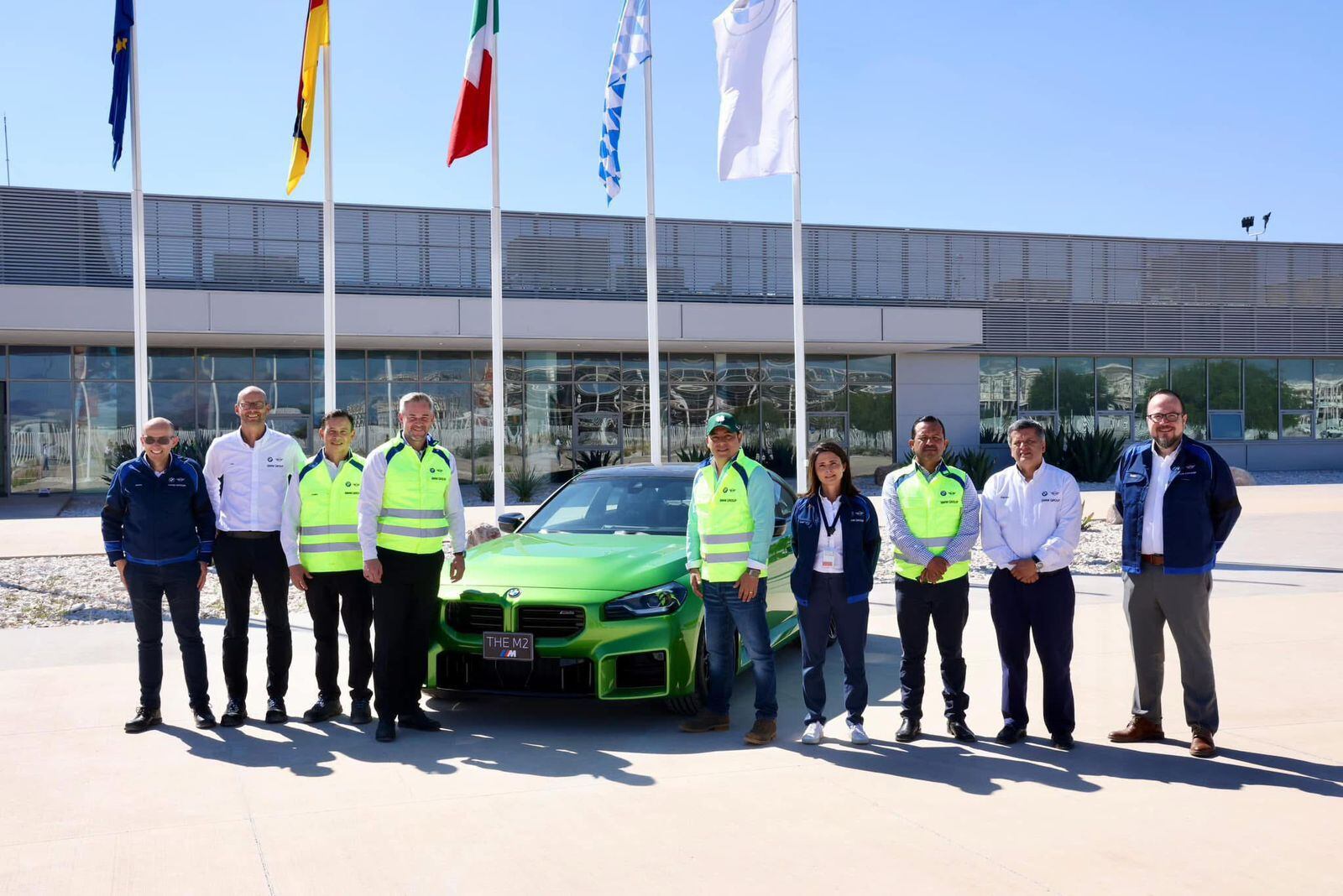 Ricardo Gallardo celebra planta de baterías eléctricas de BMW en San Luis Potosí