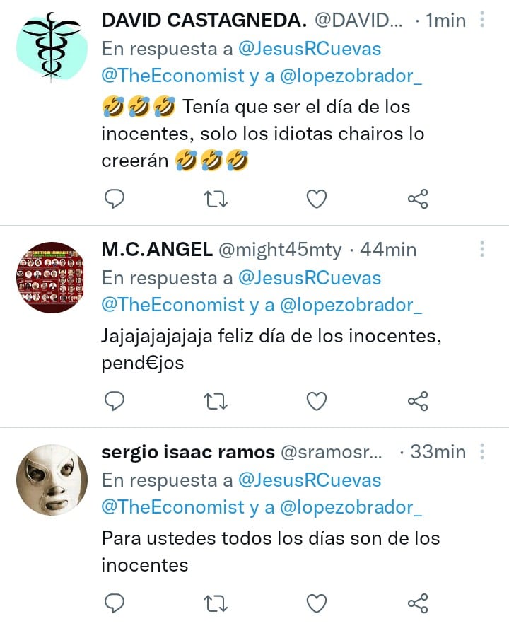 Creen que noticia económica es broma del Día de los Inocentes