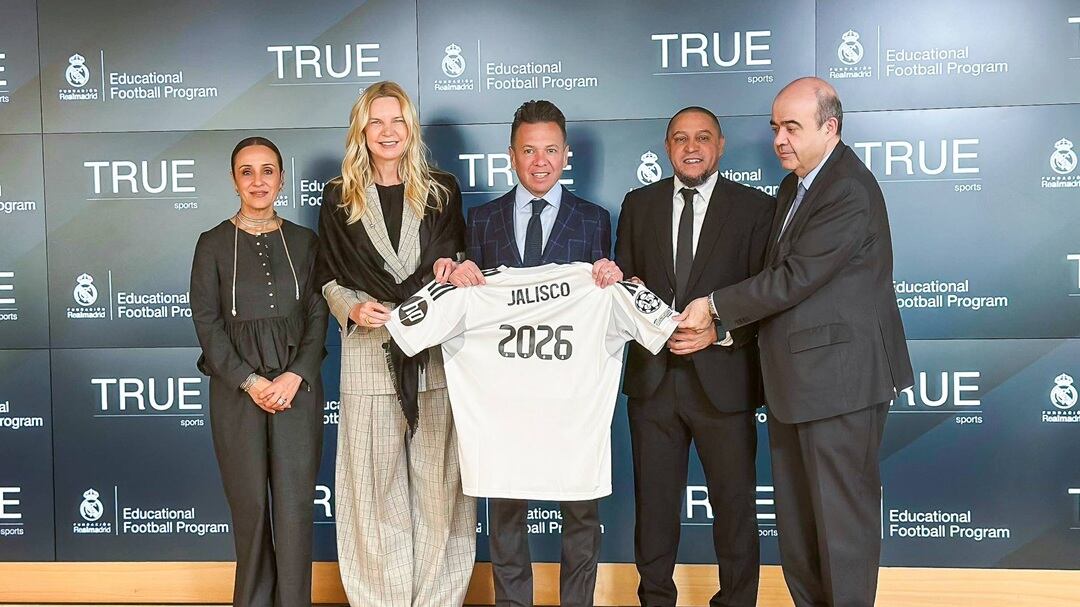 Pablo Lemus y Fundación Real Madrid anuncian programa deportivo para niños de 11 a 15 años