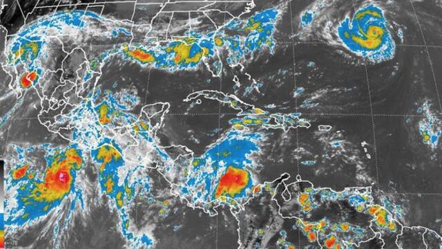 El meteoro se localizó a las 04:00 horas aproximadamente a 295 kilómetros al sur-suroeste de Cabo San Lázaro. Foto/SMN