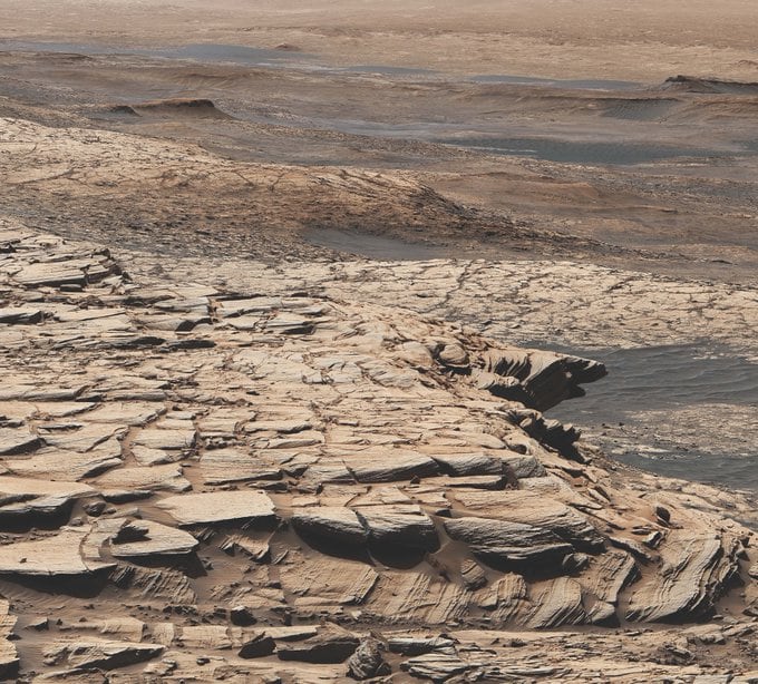 Muestras tomadas por Curiosity en Marte
