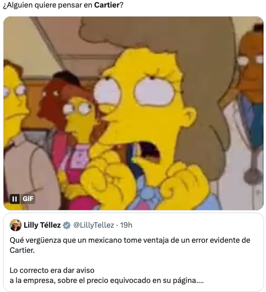 Los aretes de Cartier desatan memes