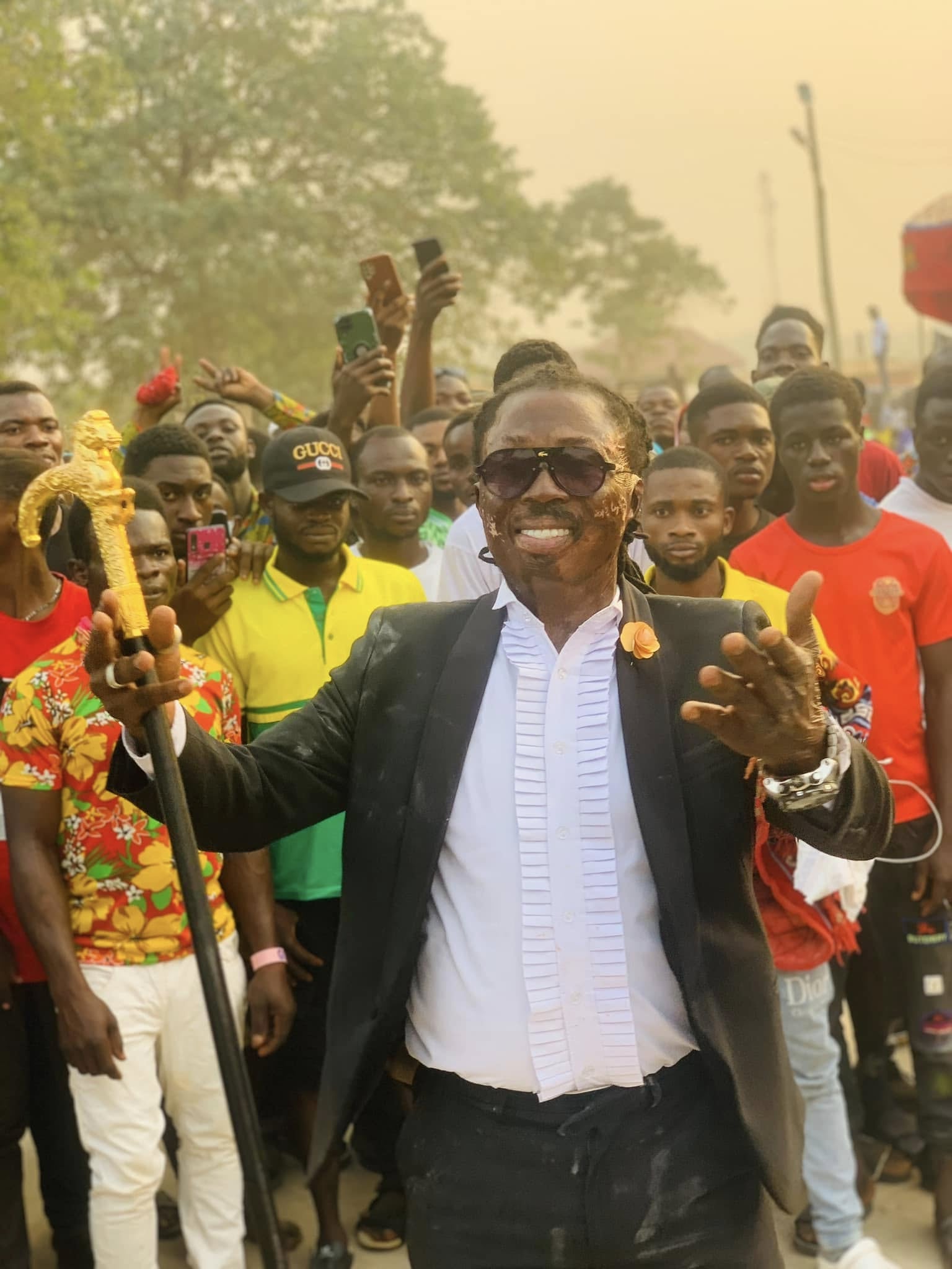 Nana Kwaku Bonsam, figura espiritual de Ghana.