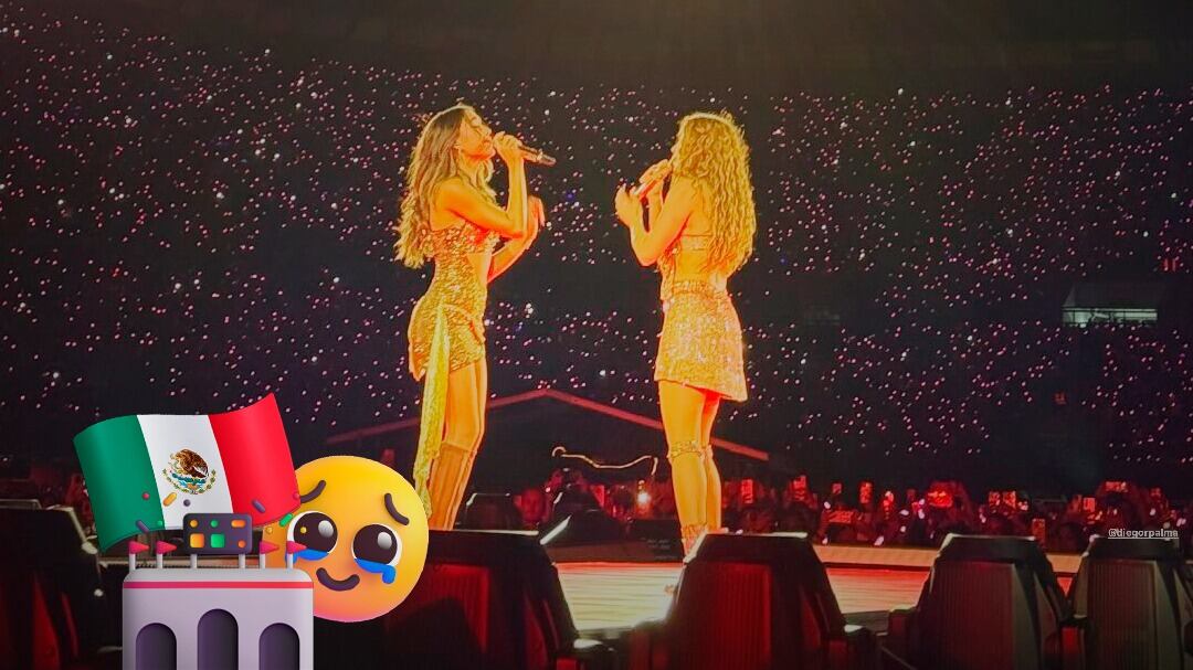 VIDEO: Danna Paola canta Soltera en concierto de Shakira del 26 de agosto en CDMX