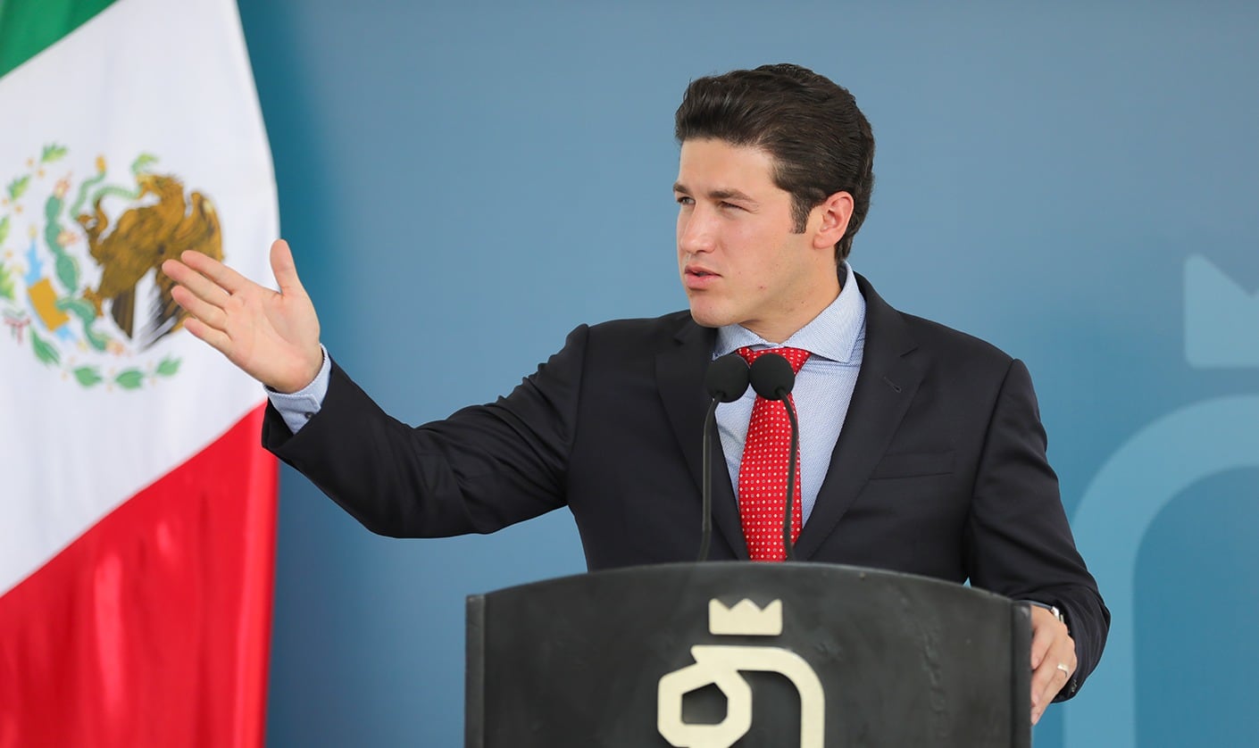 Samuel García, gobernador de Nuevo León
