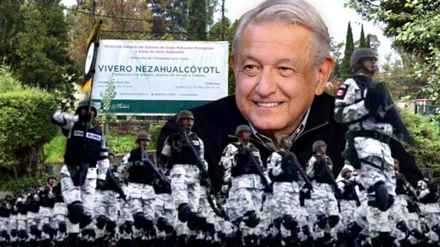 Guardia Nacional. Vivero Nezahualcóyotl