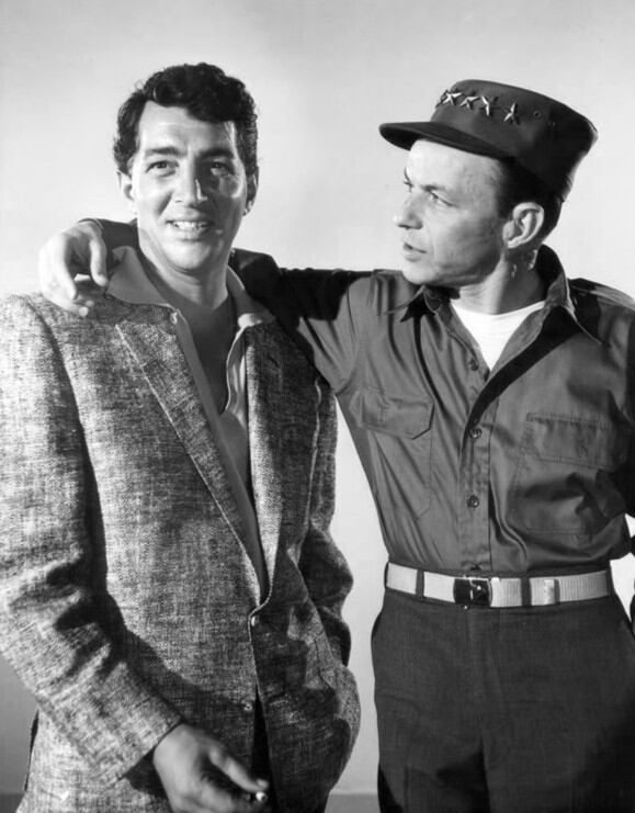 Dean Martin con Frank Sinatra