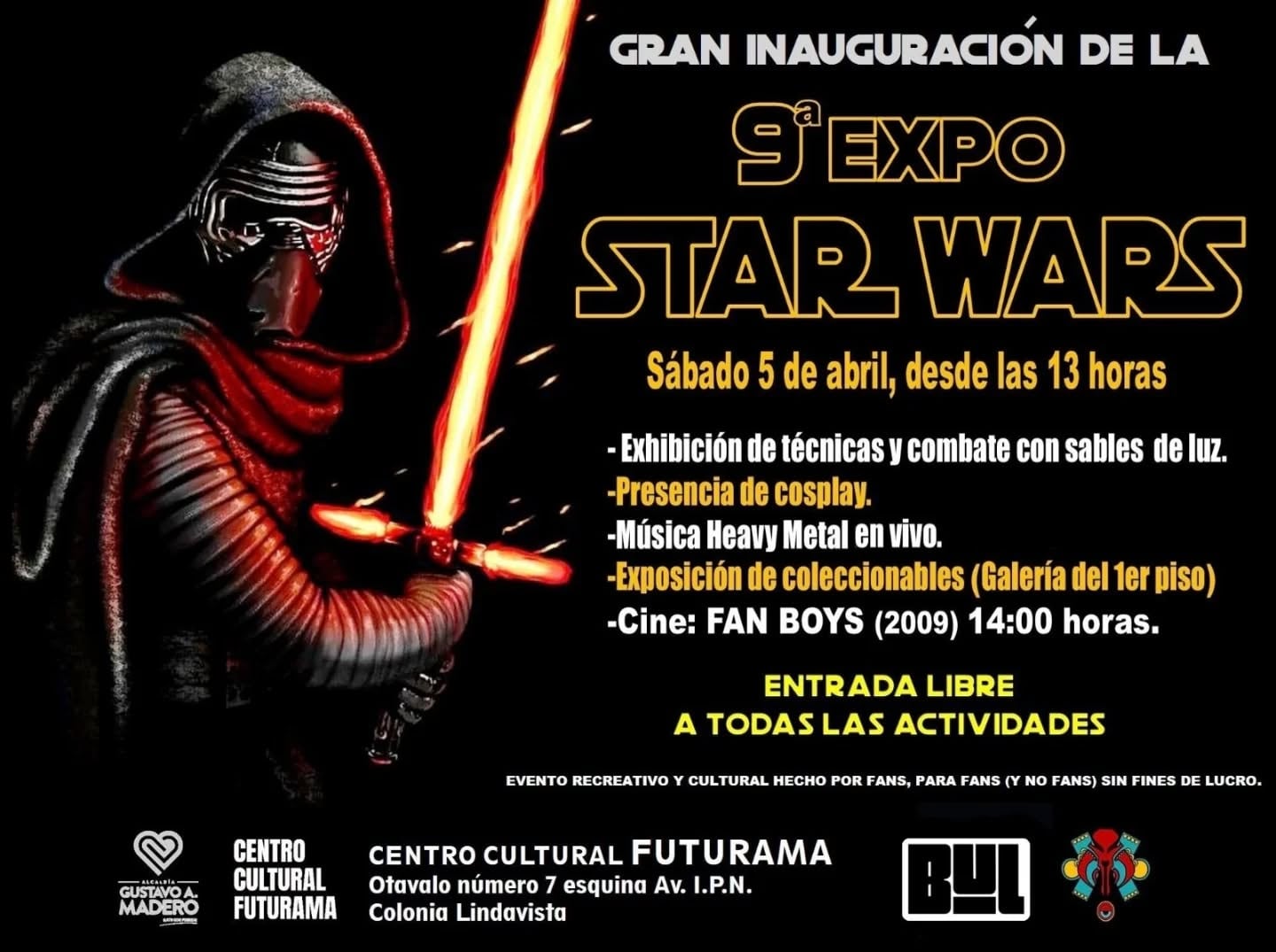 Expo Star Wars en CDMX