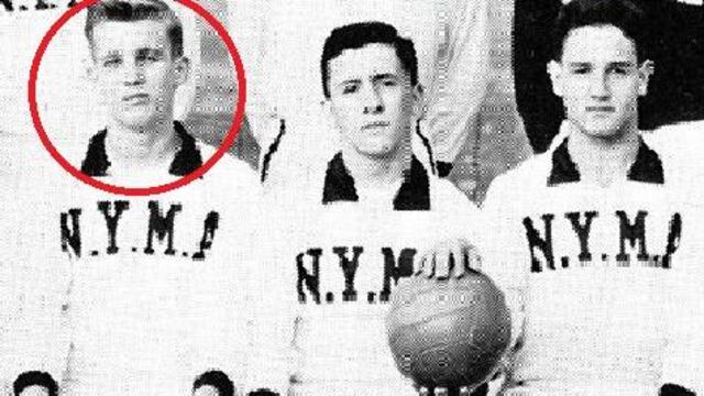 Trump en sus años escolares.