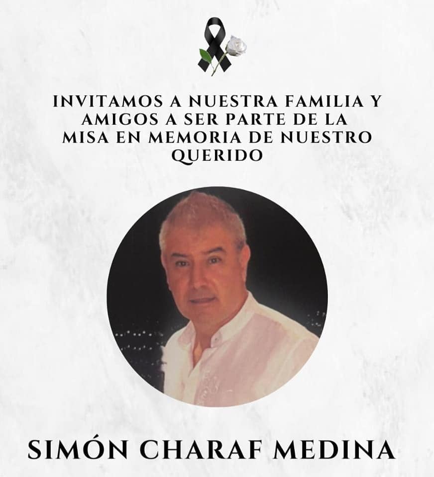 Muere Simón Charaf Medina