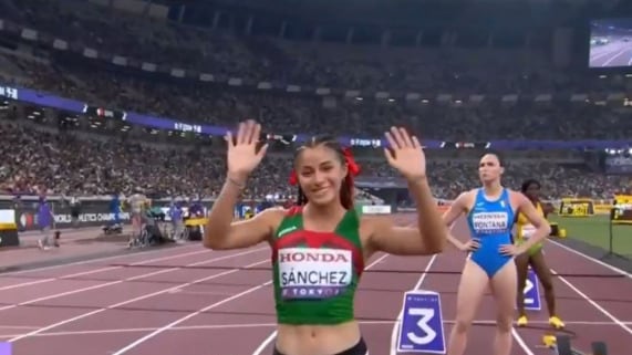 Miriam Sánchez ya es histórica: primera mexicana que califica a semifinales en Mundial de Atletismo