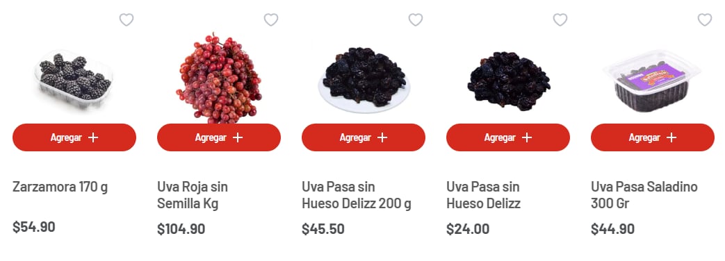 Ofertas en Frutas y Verduras Soriana