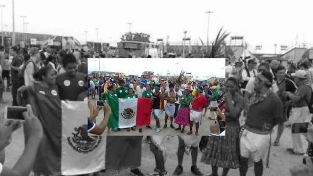 Los dos corredores tarahumaras del municipio de Batopilas forman parte de la delegación mexicana integrada por 50 atletas de diferentes etnias.