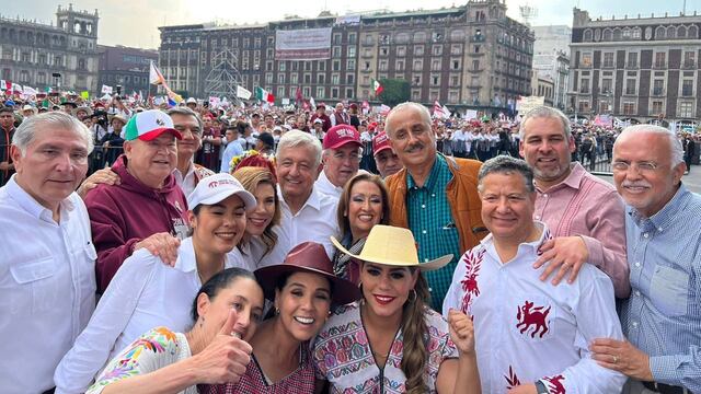 Marcha del 27 de Noviembre, Andrés Manuel López Obrador