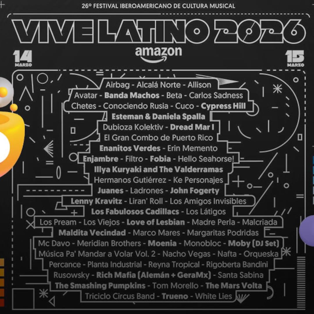 Vive Latino 2026: Cartel completo, fechas y precio de boletos por fases
