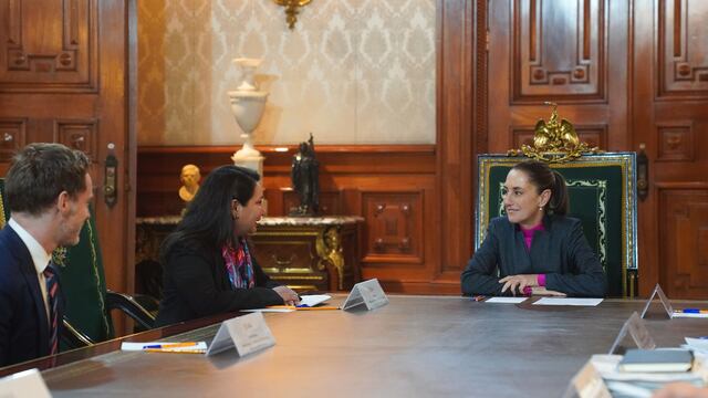 Claudia Sheinbaum se reúne con Shelly Shetty