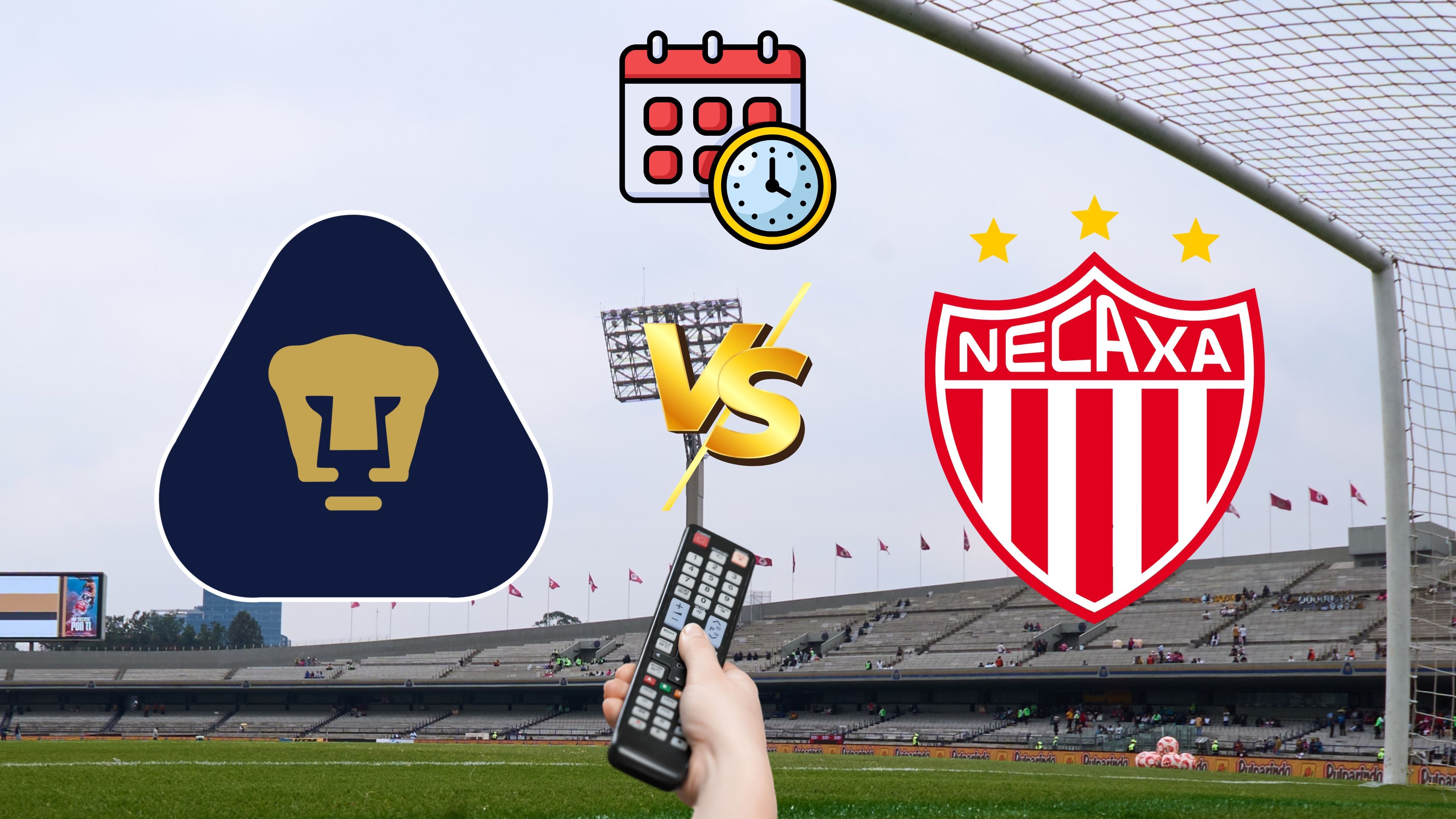 Pumas vs Necaxa: Hora y canal para ver el partido de la Jornada 5 de la Liga MX