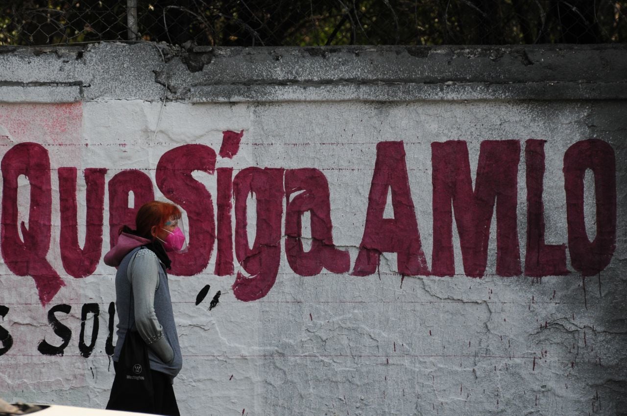 propaganda a favor de AMLO para revocación de mandato