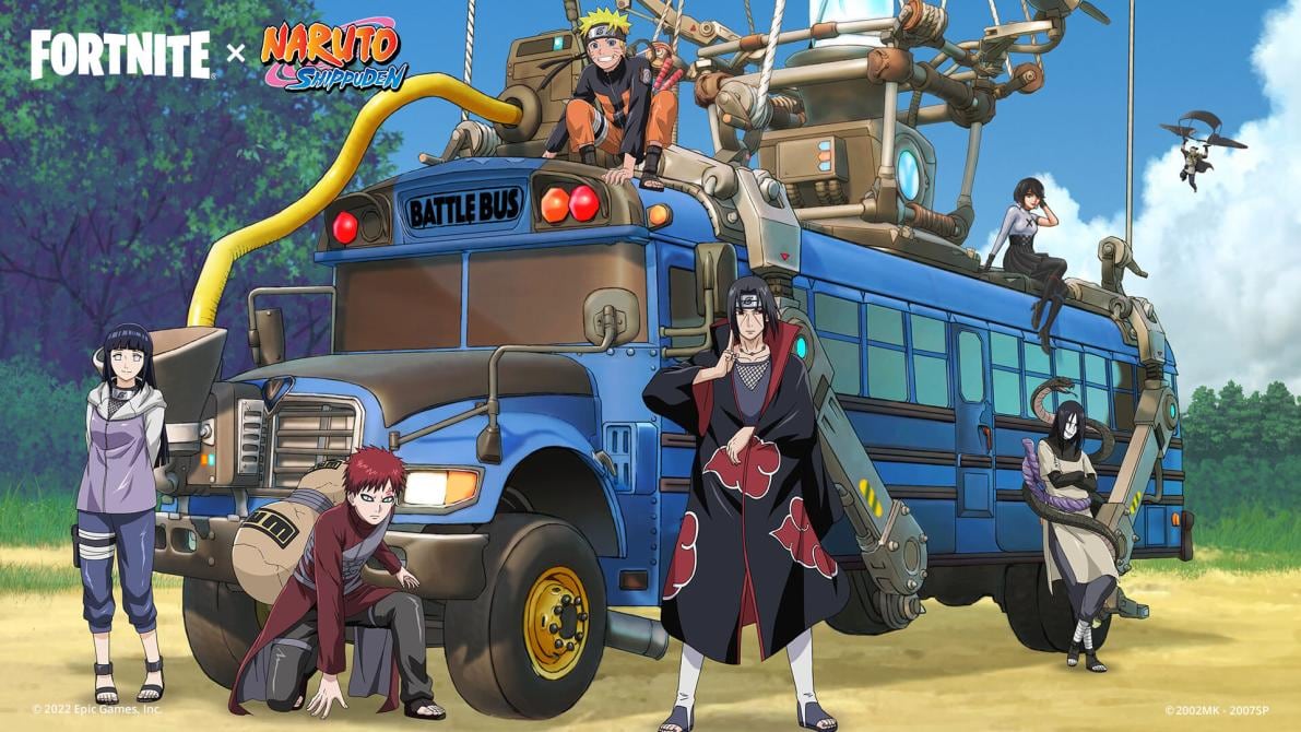 Skins de Naruto para el Nindo Fortnite
