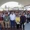 Ernesto Santillán entrega arcotecho a escuela de Ecatepec y van 75 construidos
