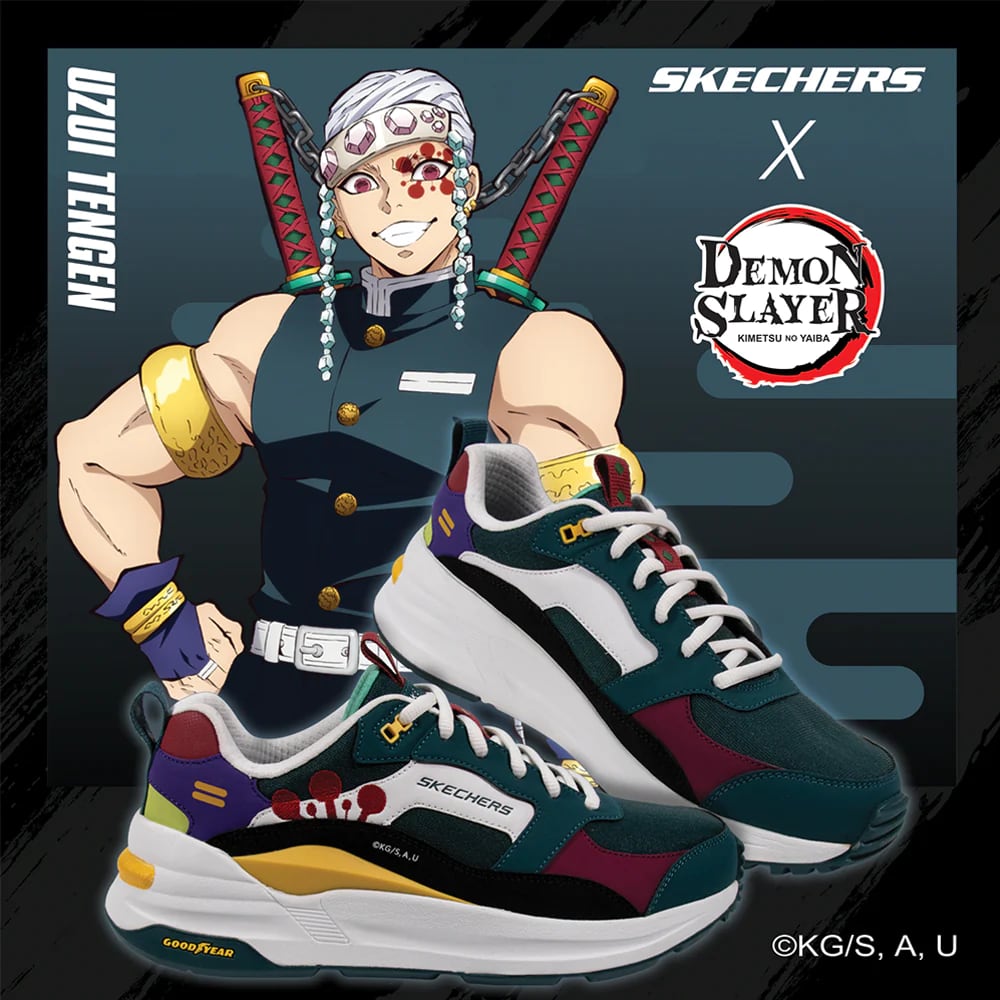Colaboración de Demon Slayer x Skechers