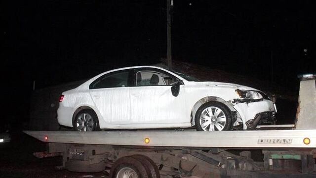 Auto de sacerdote desaparecido.