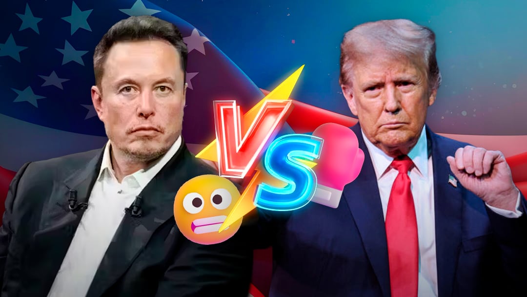 Pelea entre Elon Musk y Donald Trump