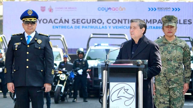 Giovani Gutiérrez fortalece la seguridad en Coyoacán con nuevas patrullas.