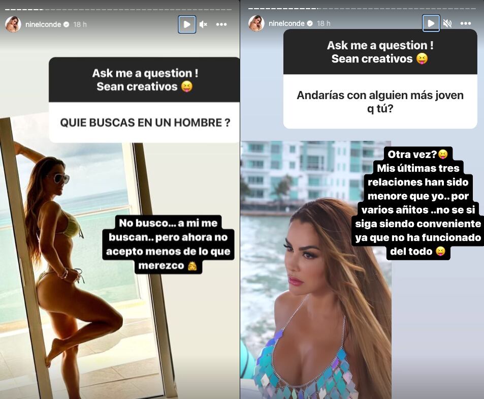 Ninel Conde tiene claro como debe ser su próxima pareja