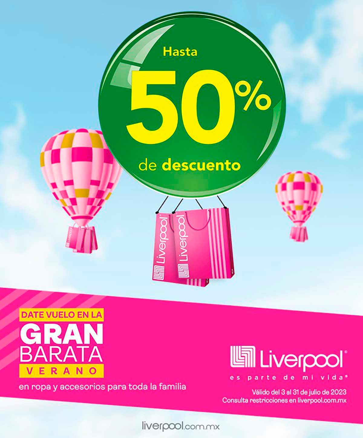 Liverpool revela sus promociones en su Gran Barata de Verano 2023 con sus Segundas Ofertas