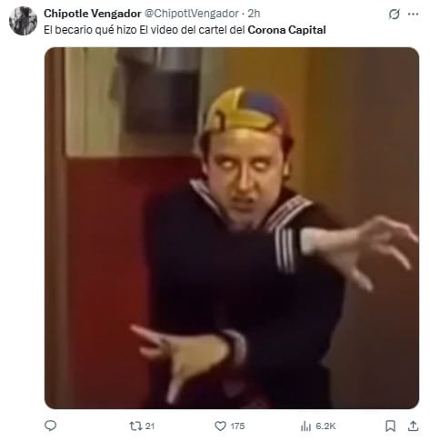 Memes por el cartel del Corona Capital 2025